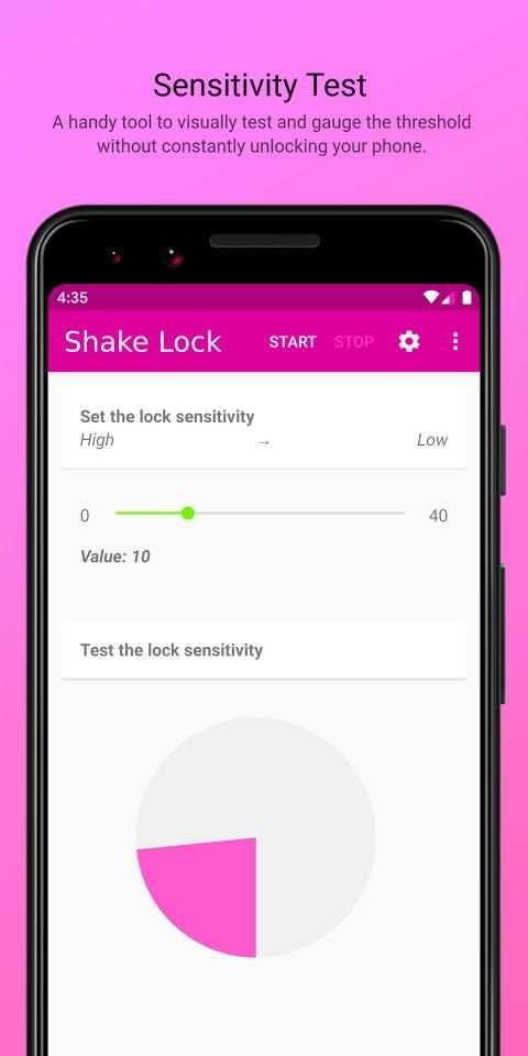 Shake Lock Screen - Lock Screen screenshot 2