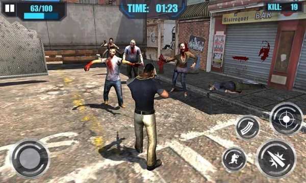 Zombie Escape 3D - Zombie Shooting Adventure Games screenshot 2