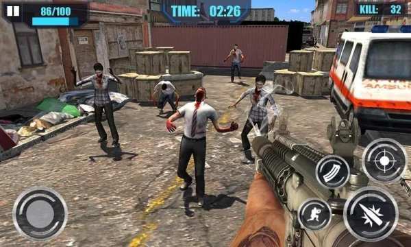 Zombie Escape 3D - Zombie Shooting Adventure Games screenshot 3