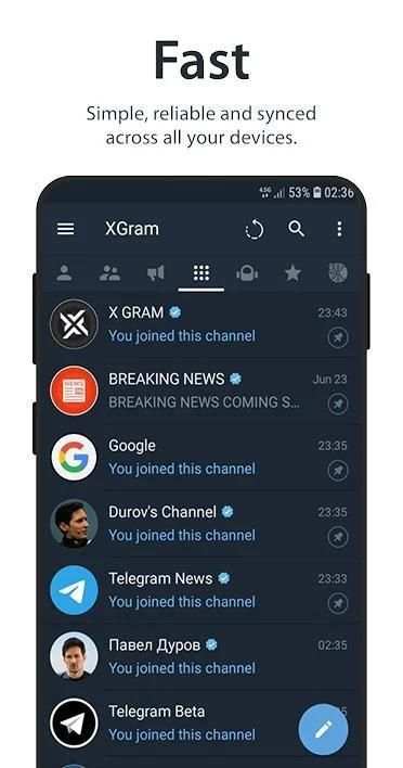 XGram | تلگرام بدون فیلتر
‎ screenshot 6