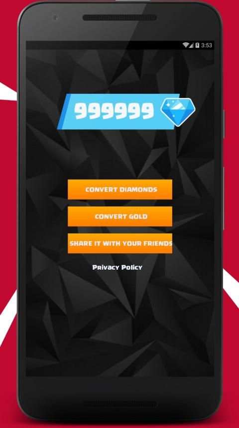 Diamonds For Free Fire Converter 2020 screenshot 2