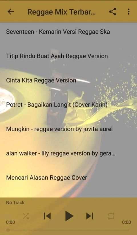 reggae mix terbaru offline screenshot 5