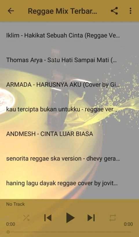 reggae mix terbaru offline screenshot 3