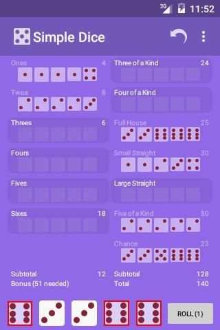 Simple Dice Free screenshot 7