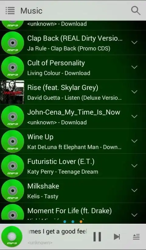 mp3 player for android screenshot 4
