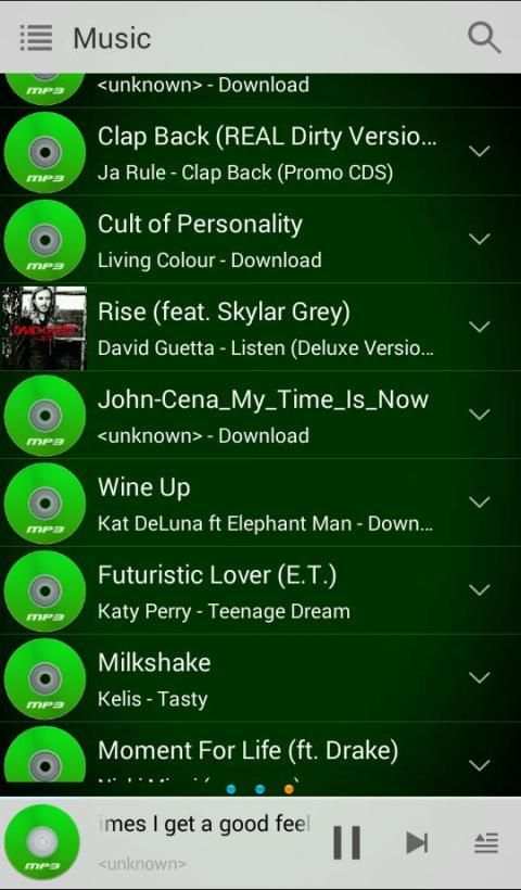 mp3 player for android screenshot 4