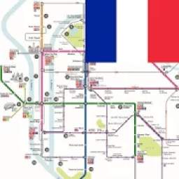 LYON METRO/BUS/TCL MAP OFFLINE