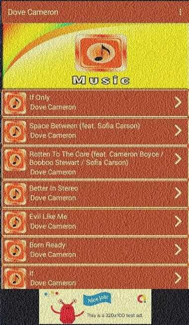 Dove Cameron || Songs 2019 screenshot 3