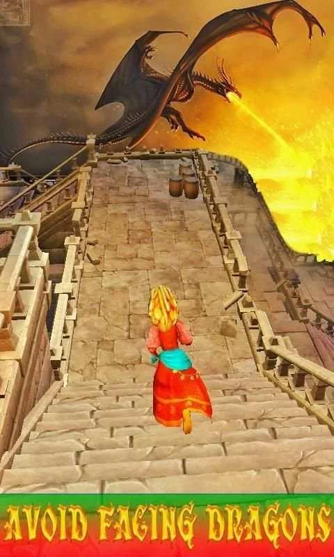 Temple Scary Princess: The Dark Castle Run स्क्रीनशॉट 4