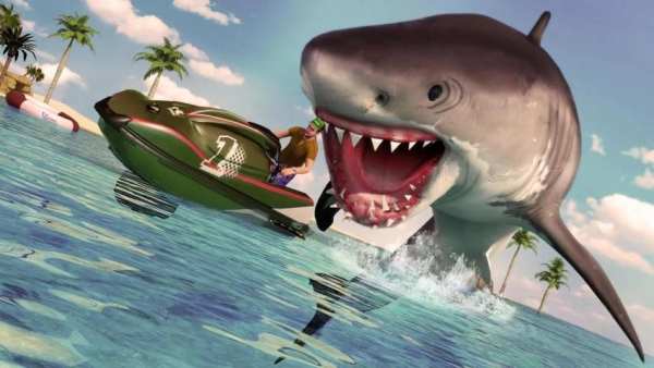 Angry Shark Attack Games स्क्रीनशॉट 2