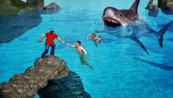 Angry Shark Attack Games स्क्रीनशॉट 3