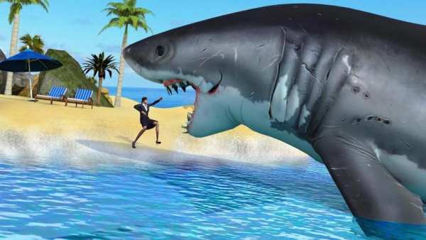 Angry Shark Attack Games स्क्रीनशॉट 4
