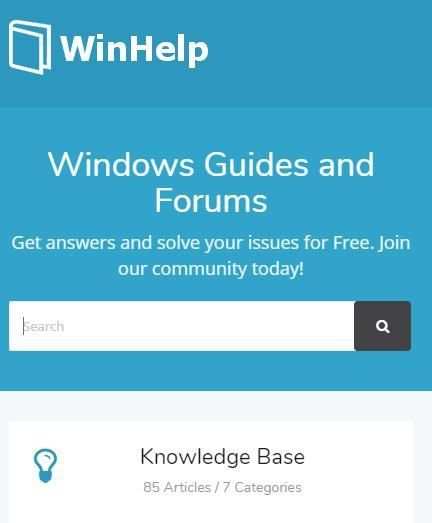 Windows Help Guides and Downloads - Winhelp.co screenshot 2