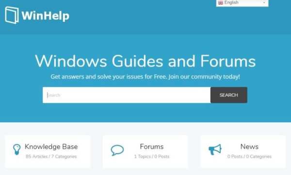 Windows Help Guides and Downloads - Winhelp.co screenshot 1