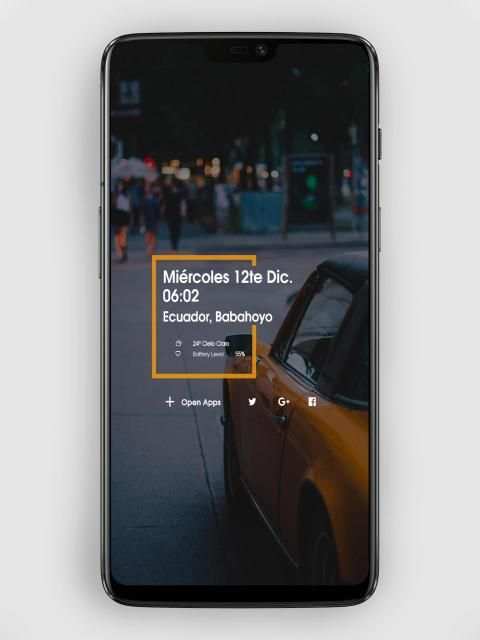 AX4 UI KWGT screenshot 3