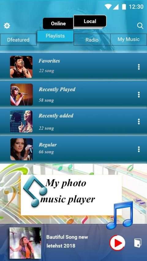 My Photo Music Player screenshot 1