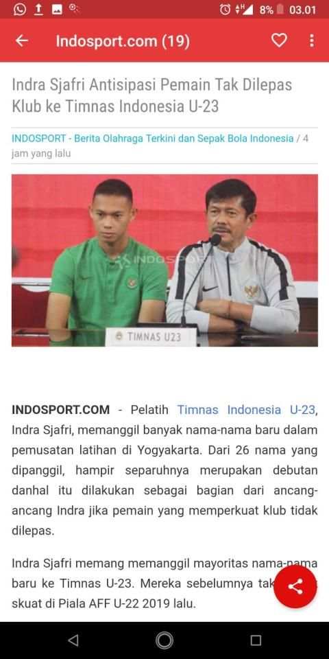 Kabar Sepak Bola Terkini screenshot 4