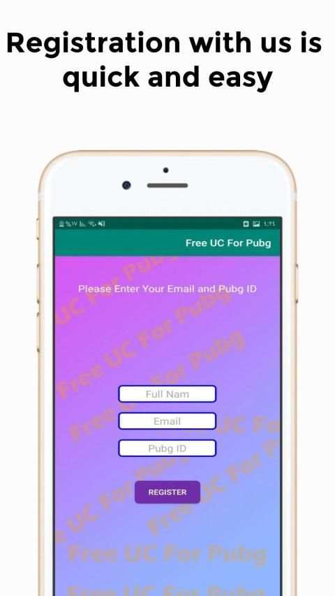 Free UC For Pubg screenshot 2