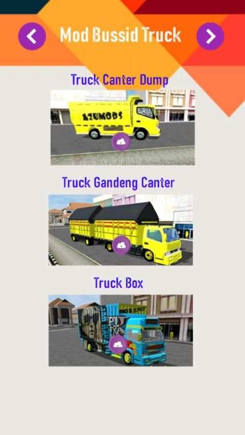 Mod Bussid Truck Canter screenshot 4