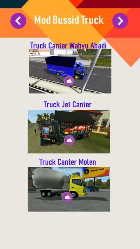 Mod Bussid Truck Canter screenshot 7
