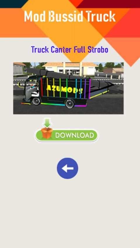 Mod Bussid Truck Canter screenshot 5