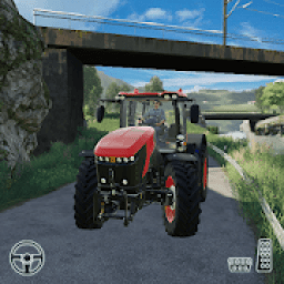 Farming Tractor Driving Sim - Tractor Pulling आइकन