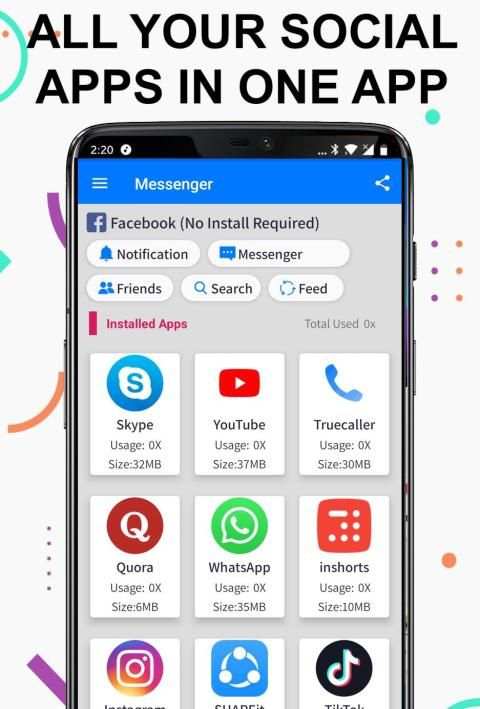 Free Messenger for Group Video Chat, Call, Message screenshot 8