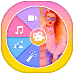 Photo Video Slide Maker With Music आइकन
