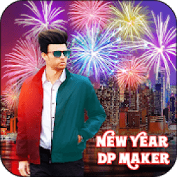 New Year DP Maker: New Year Photo Maker 2020 आइकन