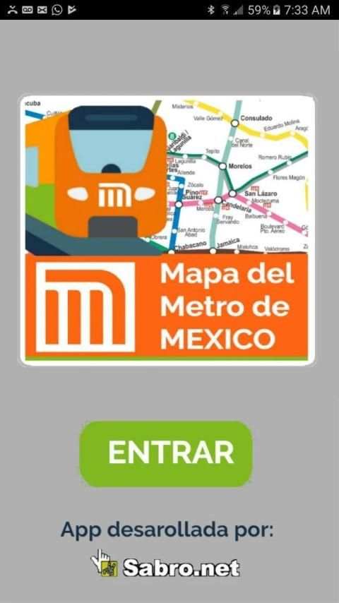 Metro de Mexico Mapa LITE screenshot 3