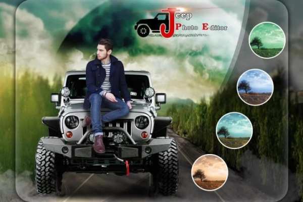 Stylish Jeep Photo Editor screenshot 2