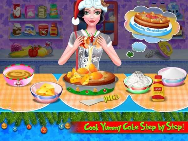 Christmas Sweet Cake Maker - Fun Cooking Game screenshot 7