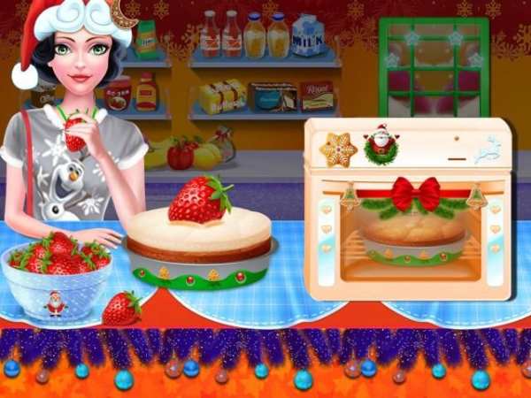 Christmas Sweet Cake Maker - Fun Cooking Game screenshot 3