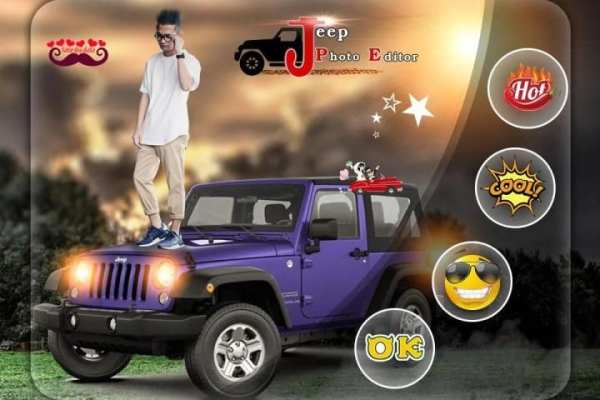 Stylish Jeep Photo Editor screenshot 4
