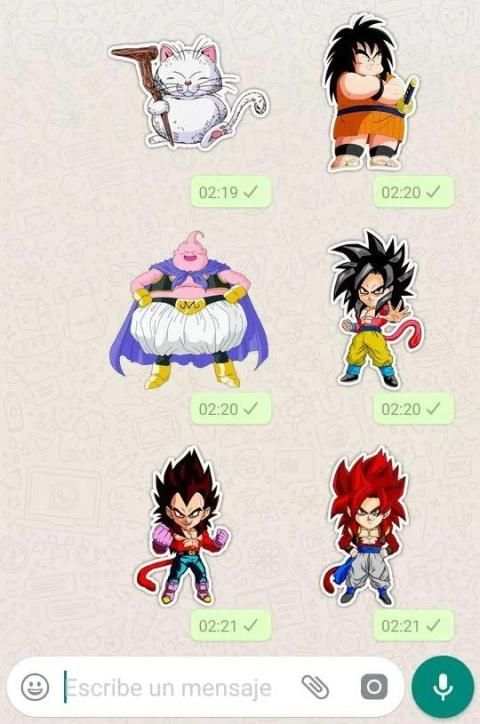 Stickers de Dragon Ball para WhatsApp screenshot 2