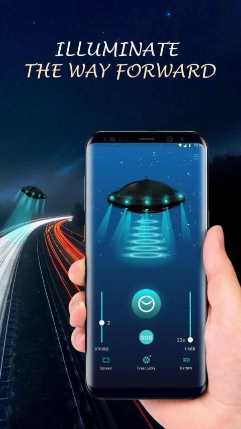 Flashlight - Outdoor & Travel Emergency Helper screenshot 1