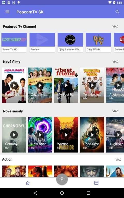 PopcornTV SK screenshot 2