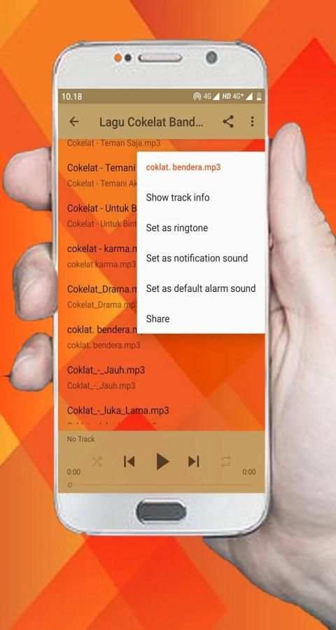 Lagu Cokelat Band Offline screenshot 4