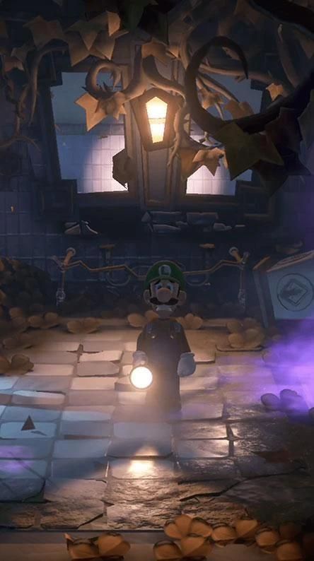 Download Luigi Sprinting Away from Ghosts in Luigis Mansion 3 Wallpaper   Wallpaperscom