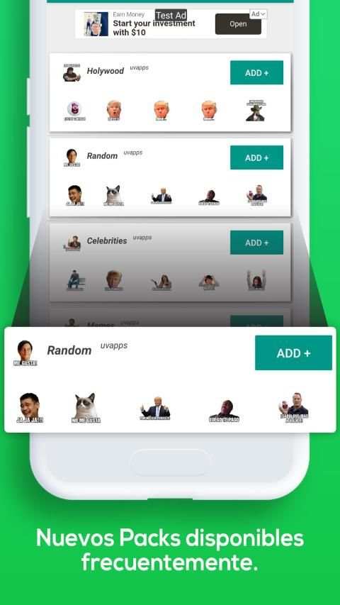 * Stickers in Spanish - WAStickerApps * screenshot 1