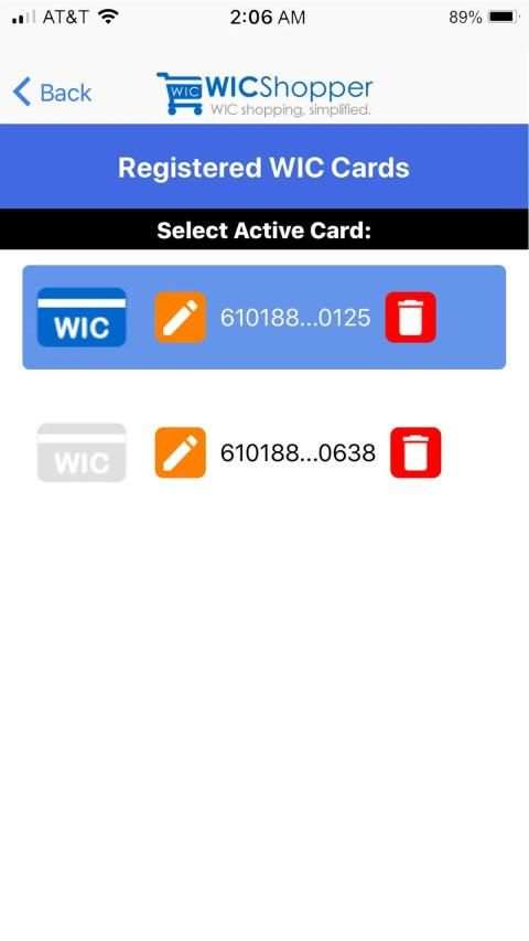 WICShopper स्क्रीनशॉट 3