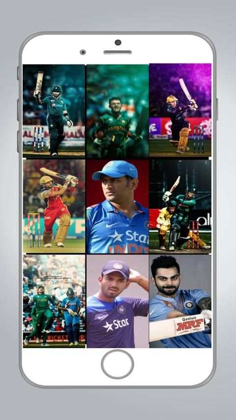 Cricketer HD Wallpaper स्क्रीनशॉट 1