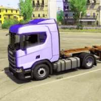 Truck Simulator Driving 3D 2020:Europe Truck Game logo