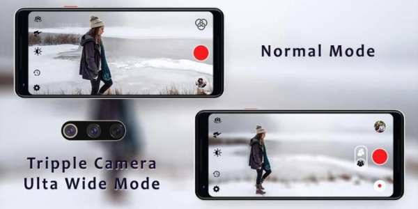 Portrait Mode Video Camera - DSLR HD Triple Camera स्क्रीनशॉट 2