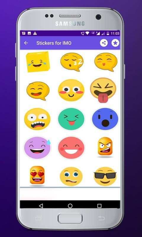 Stickers for IMO screenshot 8