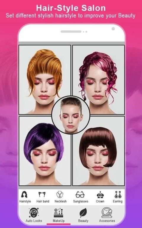 Live Makeup Face Beauty Camera screenshot 3