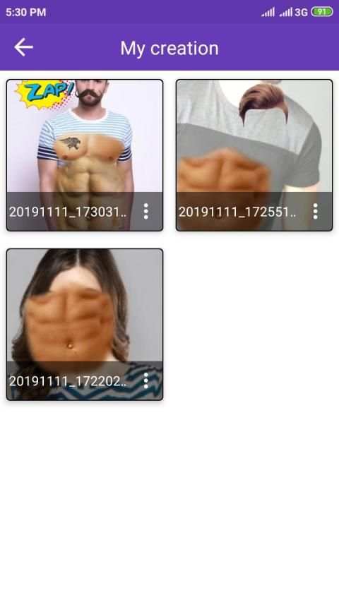 Man Abs Editor screenshot 1