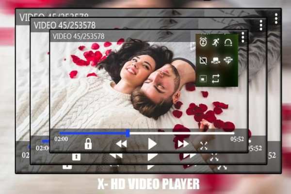 video player - HD video player - X video player स्क्रीनशॉट 2