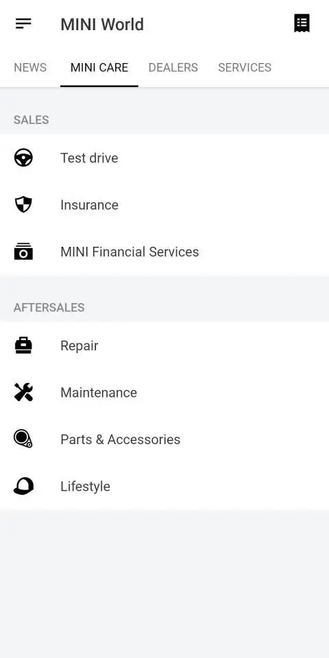 myMINI UA screenshot 3