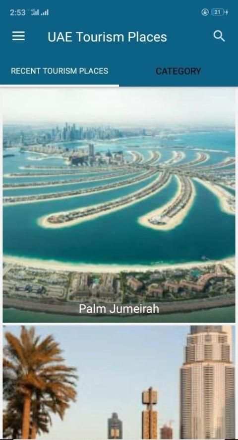 Dubai Tourism - UAE Tourism Places screenshot 1